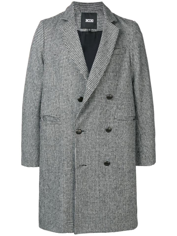 Ktz Structured Long Coat - Black