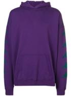 Paura Hooded Sweatshirt - Pink & Purple