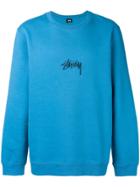 Stussy Classic Logo Sweatshirt - Blue