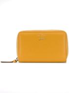 Gucci Small Zip-around Wallet - Yellow
