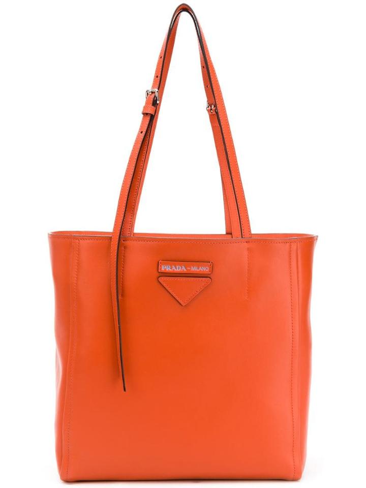 Prada Concept Tote Bag - Orange