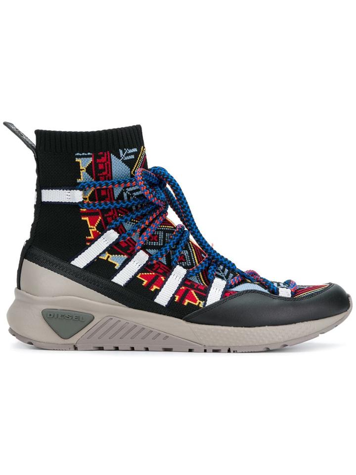 Diesel Diesel Y01832p1841 H4389 Synthetic->polyester - Black