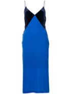 Dion Lee Colour Block Dress - Blue