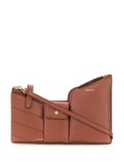 Fendi Three-pockets Mini Bag - Brown