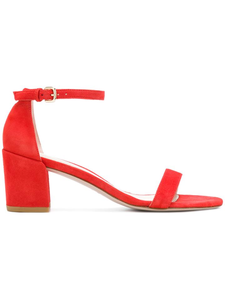 Stuart Weitzman Open-toe Sandals - Red