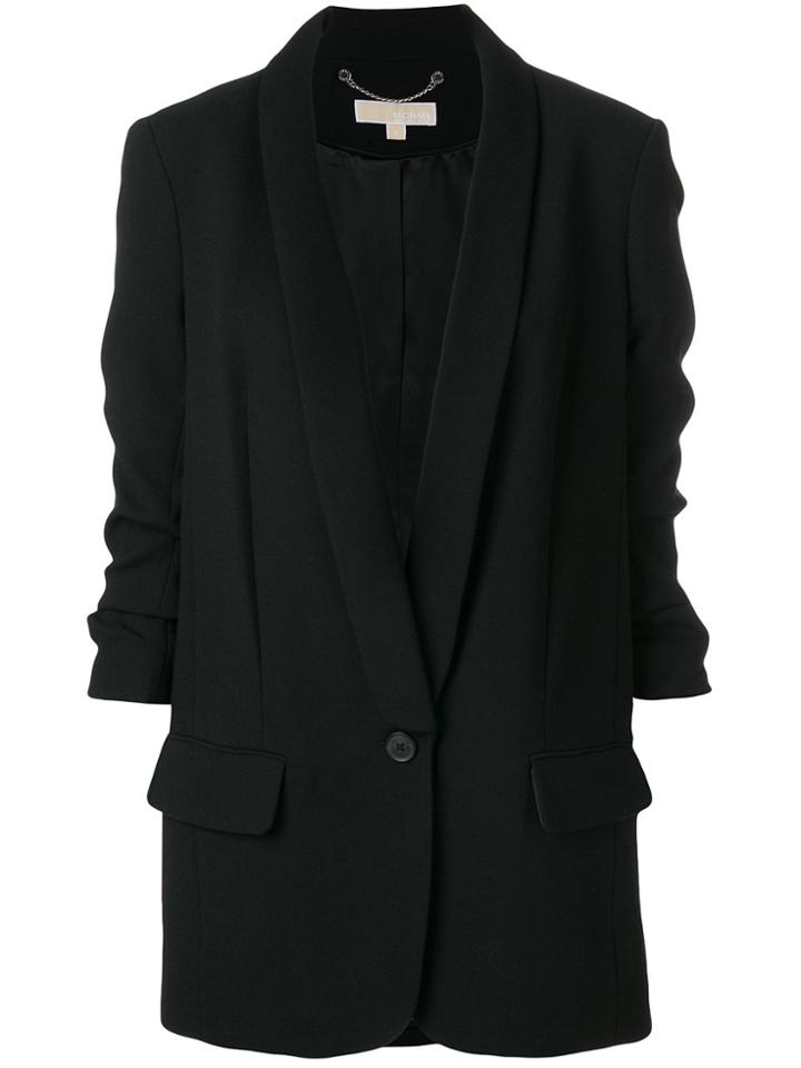 Michael Michael Kors Long Blazer - Black
