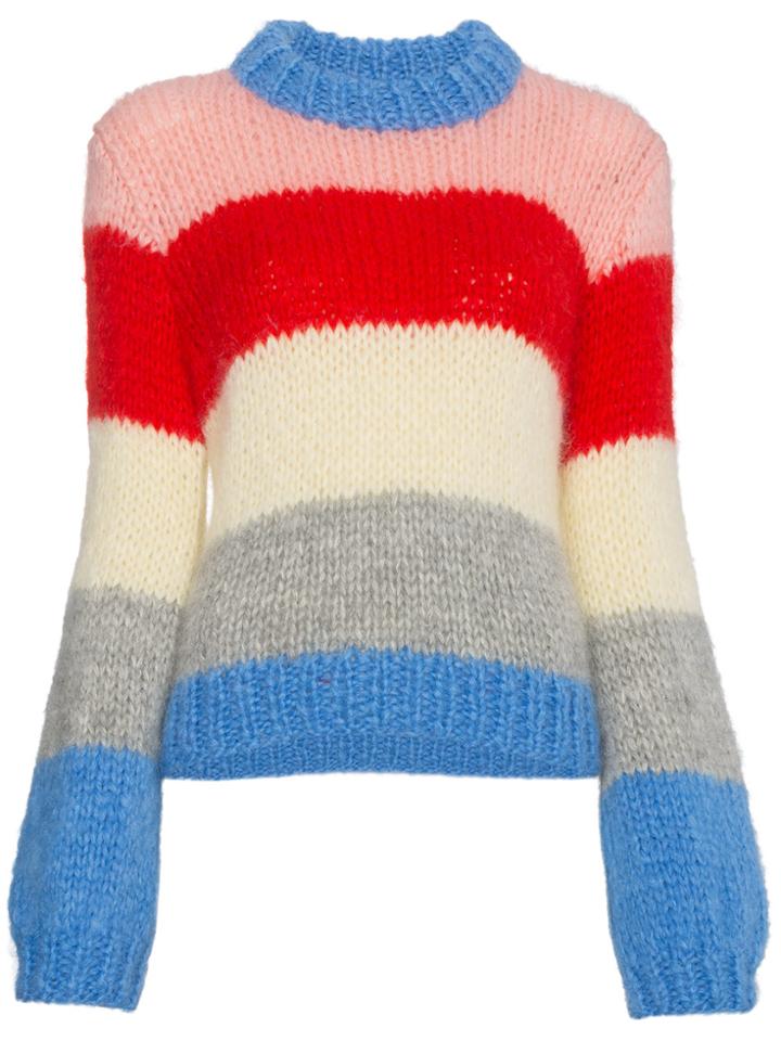 Ganni Julliard Mohair Jumper - Multicolour