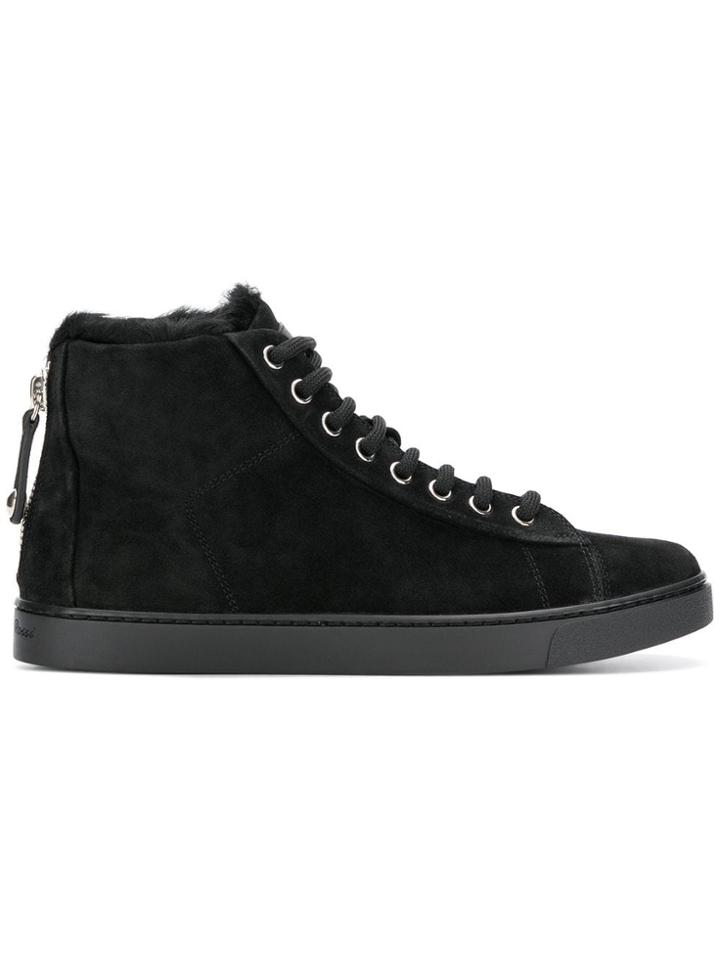Gianvito Rossi Lace-up Hi Tops - Black