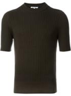 Carven Short Sleeve Ribbed Jumper