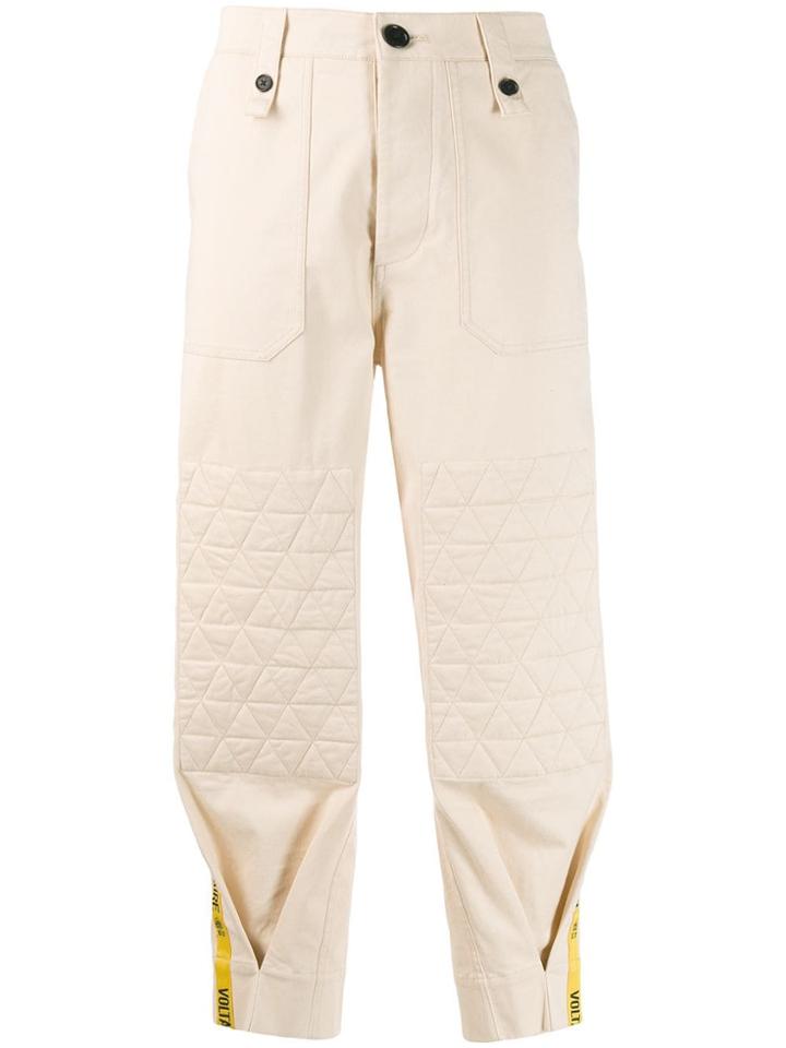 Zadig & Voltaire Pia Cropped Trousers - Neutrals