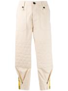 Zadig & Voltaire Pia Cropped Trousers - Neutrals