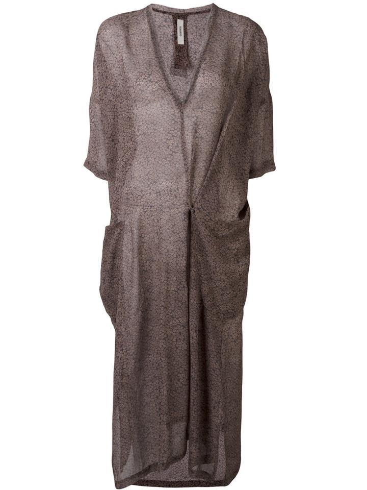 Humanoid - Seila Dress - Women - Silk - M, Brown, Silk
