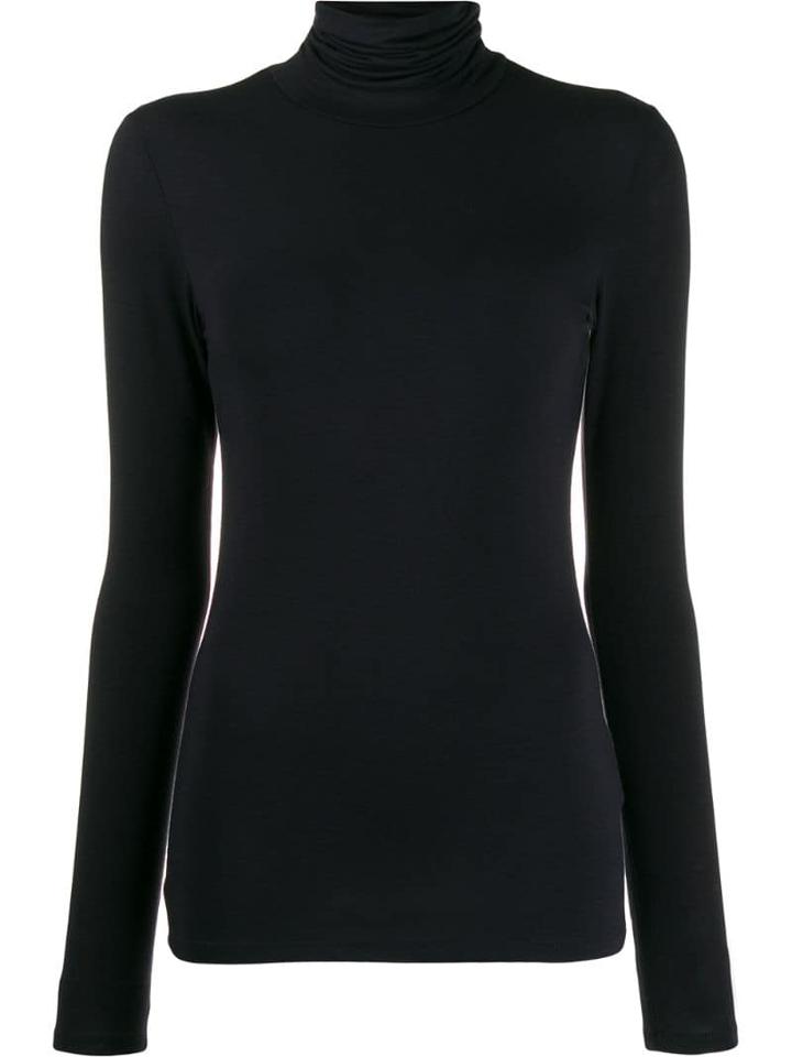Majestic Filatures Fine Knit Jumper - Blue