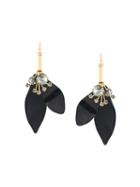 Marni Petal Earrings, Women's, Black