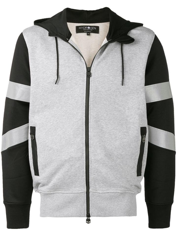Hydrogen Zipped Sweatshirt - Grey