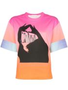 Chloé Ombre Logo Cotton T-shirt - Pink