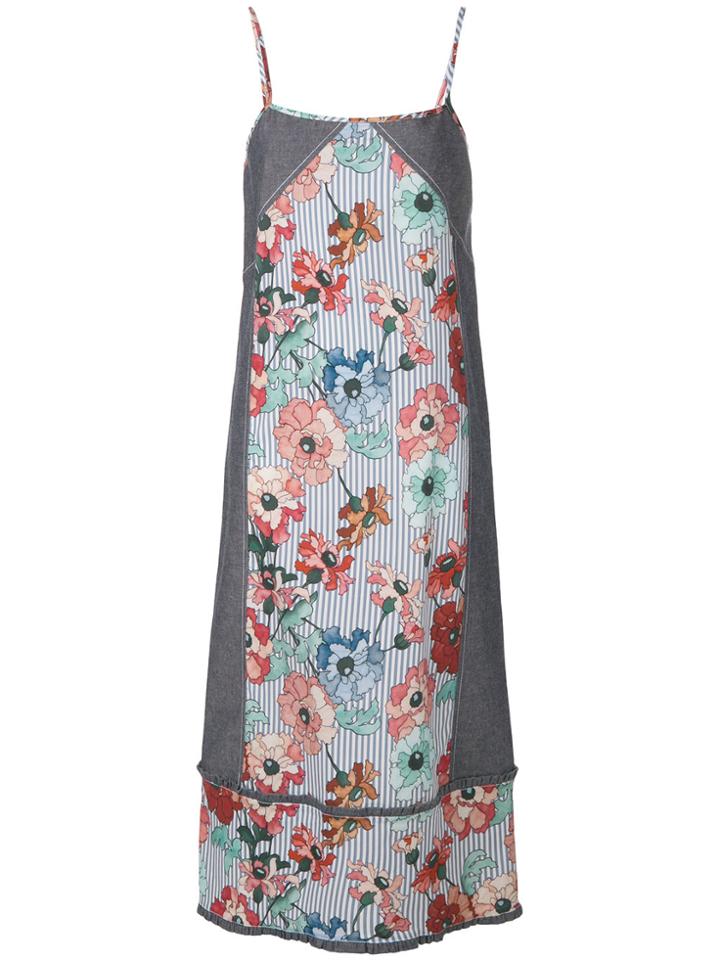 I'm Isola Marras Spaghetti Strap Floral Print Dress - Multicolour