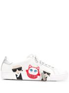 Karl Lagerfeld Karl In Tokyo Sneakers - White