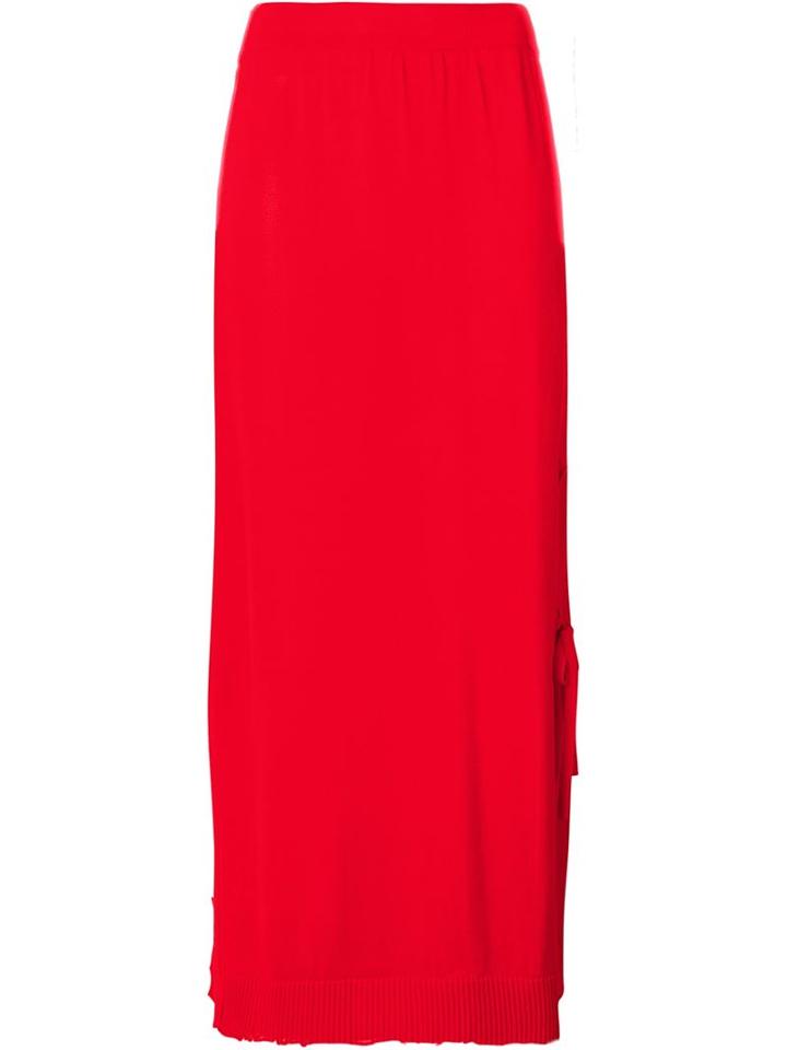 Marques Almeida Long Knit Skirt
