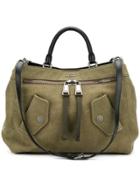 Moschino Pocket Detail Tote Bag - Green