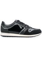 Geox Panelled Sneakers - Black