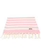 Mc2 Saint Barth Striped Scarf - Neutrals