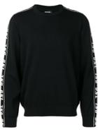 Diesel Logo Band Sweatshirt - Black