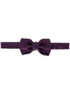 Lanvin Classic Bow Tie - Pink & Purple