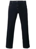 Chanel Pre-owned Cropped Jeans - Blue