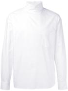 Facetasm High Neck Zipped Shirt - White