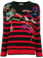 Etro Embroidered Sweater - Black