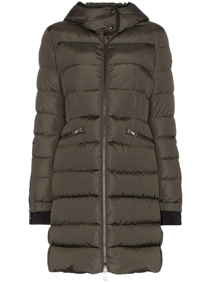 Moncler Betulong Quilted Feather Down Jacket - Green