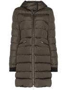 Moncler Betulong Quilted Feather Down Jacket - Green