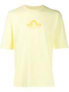 Cottweiler Lotus Print T-shirt - Yellow