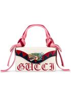 Gucci Naga Dragon Shoulder Bag - Neutrals