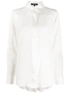 Barbara Bui Pearl Silk Shirt - White