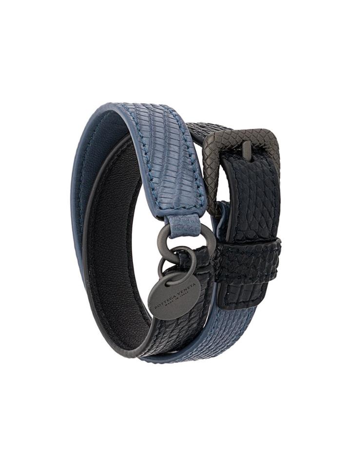 Bottega Veneta Logo Charm Bracelet - Blue