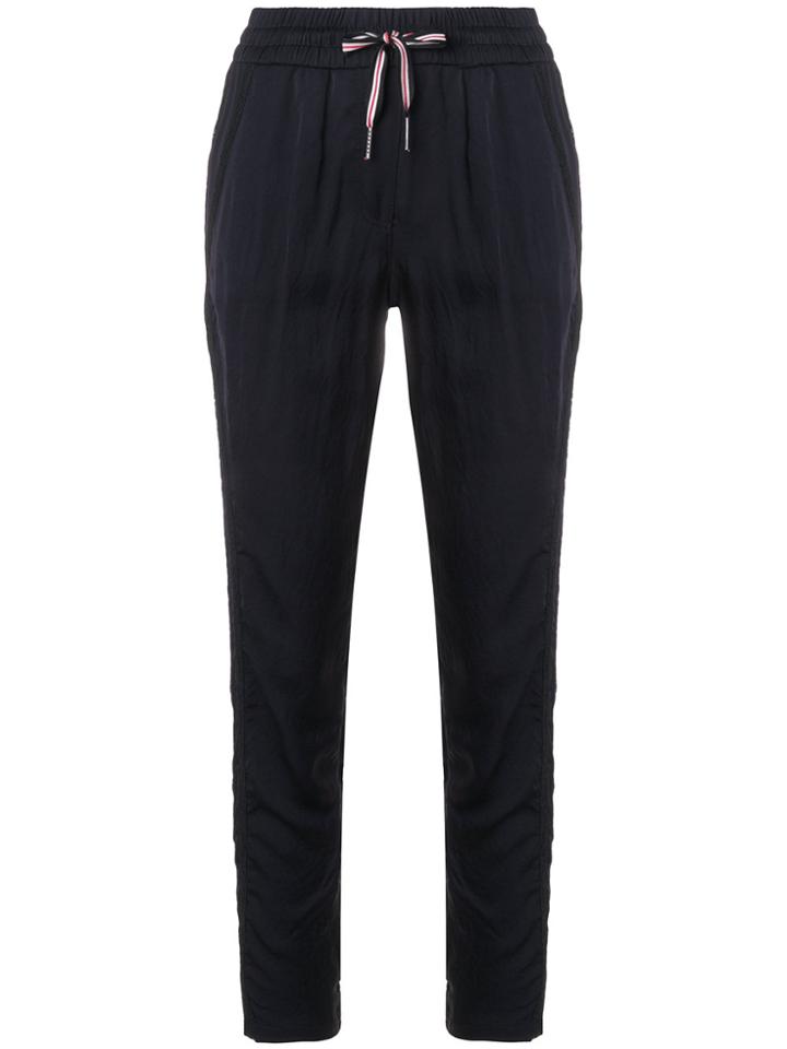 Marc Cain Slim-fit Track Pants - Black