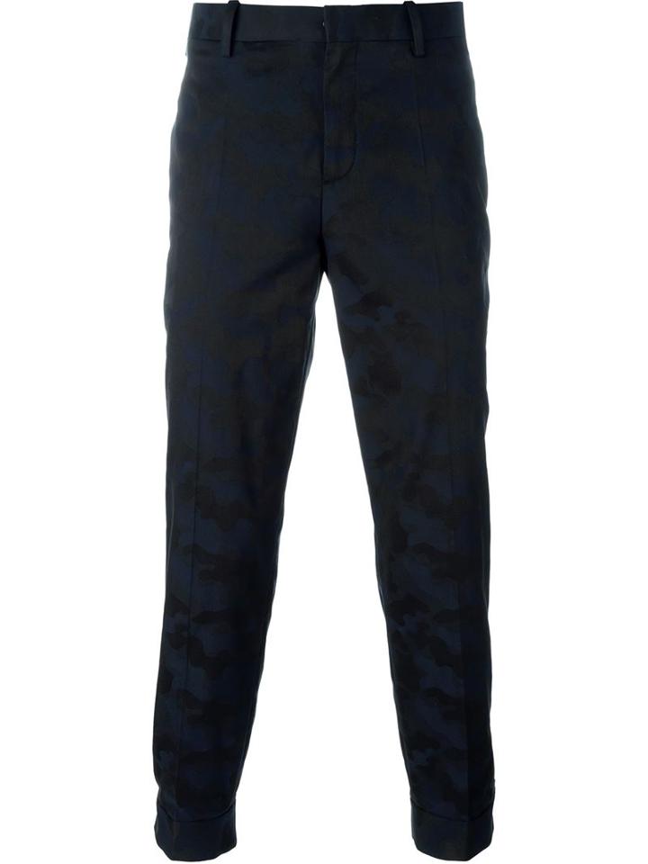 Neil Barrett Pattern Jacquard Trousers