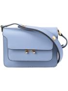 Marni - Small Trunk Shoulder Bag - Women - Leather - One Size, Blue, Leather