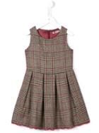 Ermanno Scervino Junior Tweed Pleated Dress, Girl's, Size: 10 Yrs