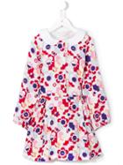 Fendi Kids Logo Flower Print Dress, Girl's, Size: 10 Yrs, White