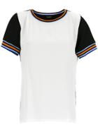 Tufi Duek T-shirt With Stripe Details - White