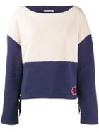 Marni Two-tone Sweatshirt - Blue