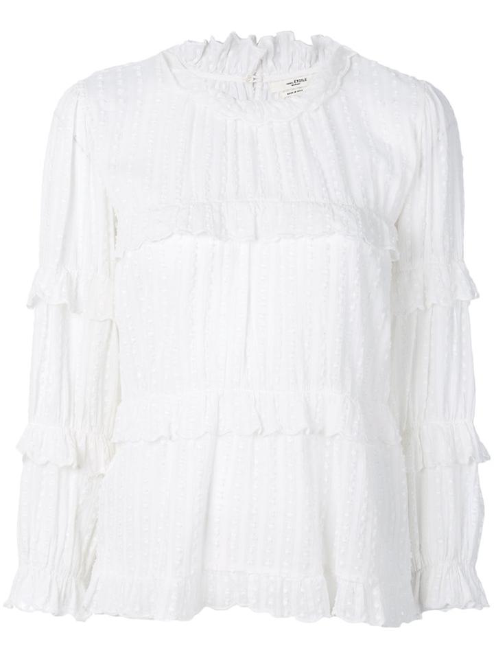 Isabel Marant Étoile - Ykaria Top - Women - Cotton - 38, White, Cotton