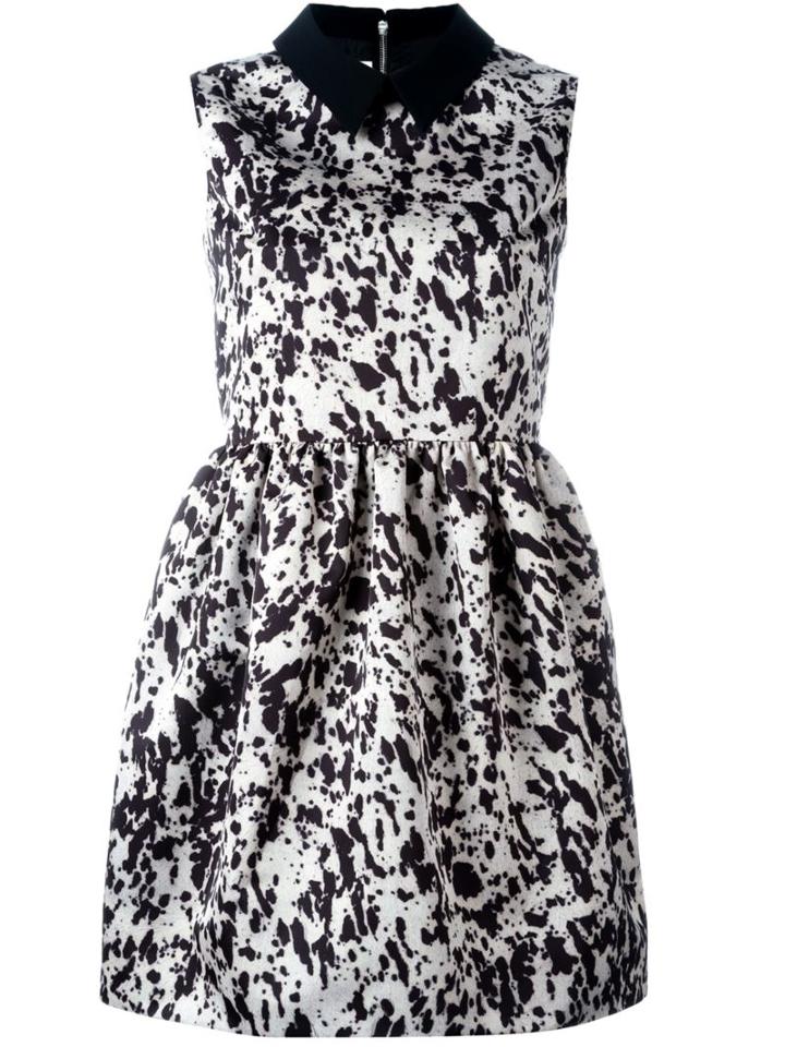 Mcq Alexander Mcqueen Pony Print Party Dress