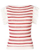 Philosophy Di Lorenzo Serafini Ribbed Knitted Top - Neutrals