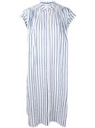 Forte Forte Striped Shirt Dress - Blue