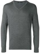 Ermenegildo Zegna V-neck Sweater - Grey