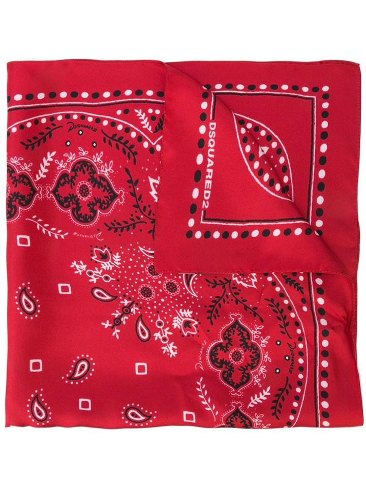 Dsquared2 Paisley Scarf